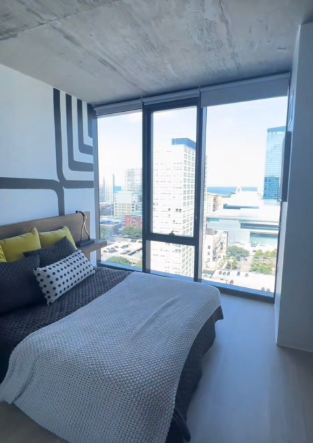 a luxury apartment at 5 Fan Pier in Boston