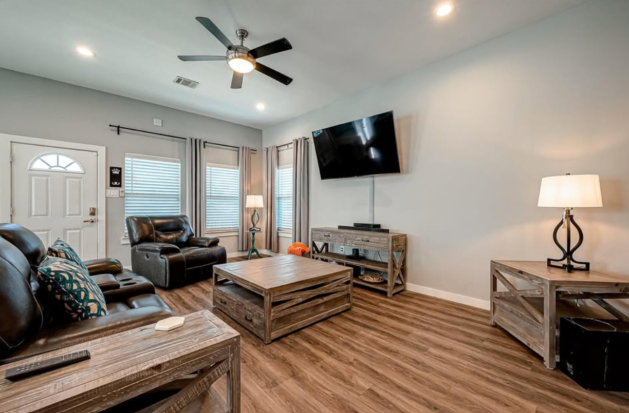 Beautiful home by P&K Builders steps away from the serene Galveston Bay Houston