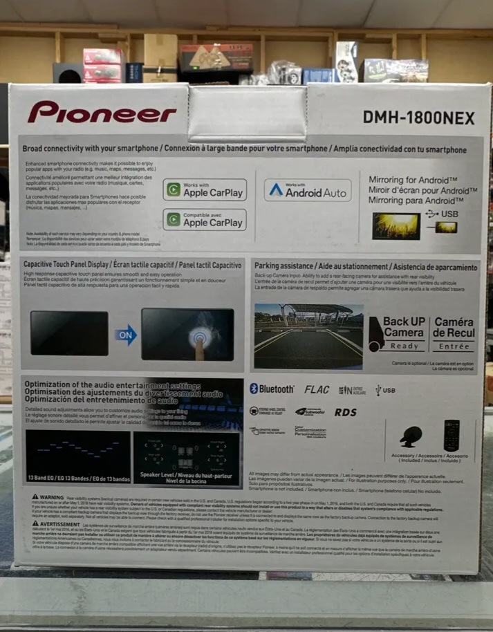 Pioneer DMH-1800NEX touchscreen car stereo in Houston - Auto Parts in Houston - Image 4 of 4