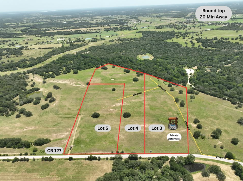 🌾 Flat Creek Ranch – 10 Acres Near Round Top, TX 🌾